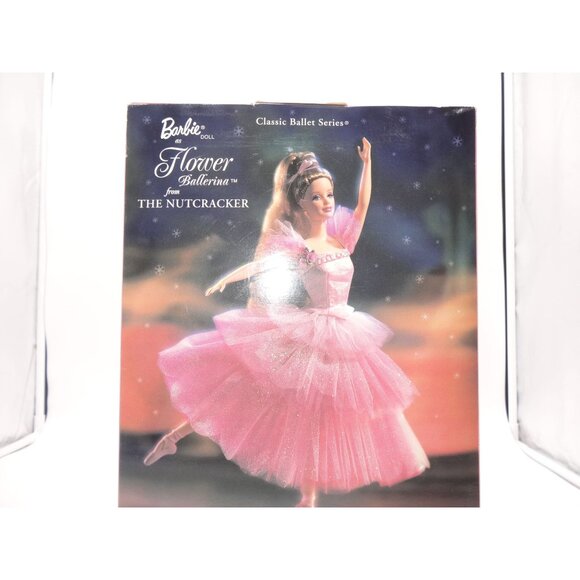 Barbie Collector Classic Ballet Series Flower Ballerina Doll Nutcracker Edition - Picture 9 of 13